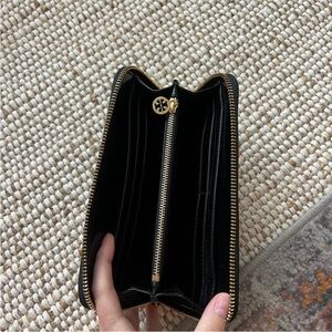 Tory Burch Black Wallet